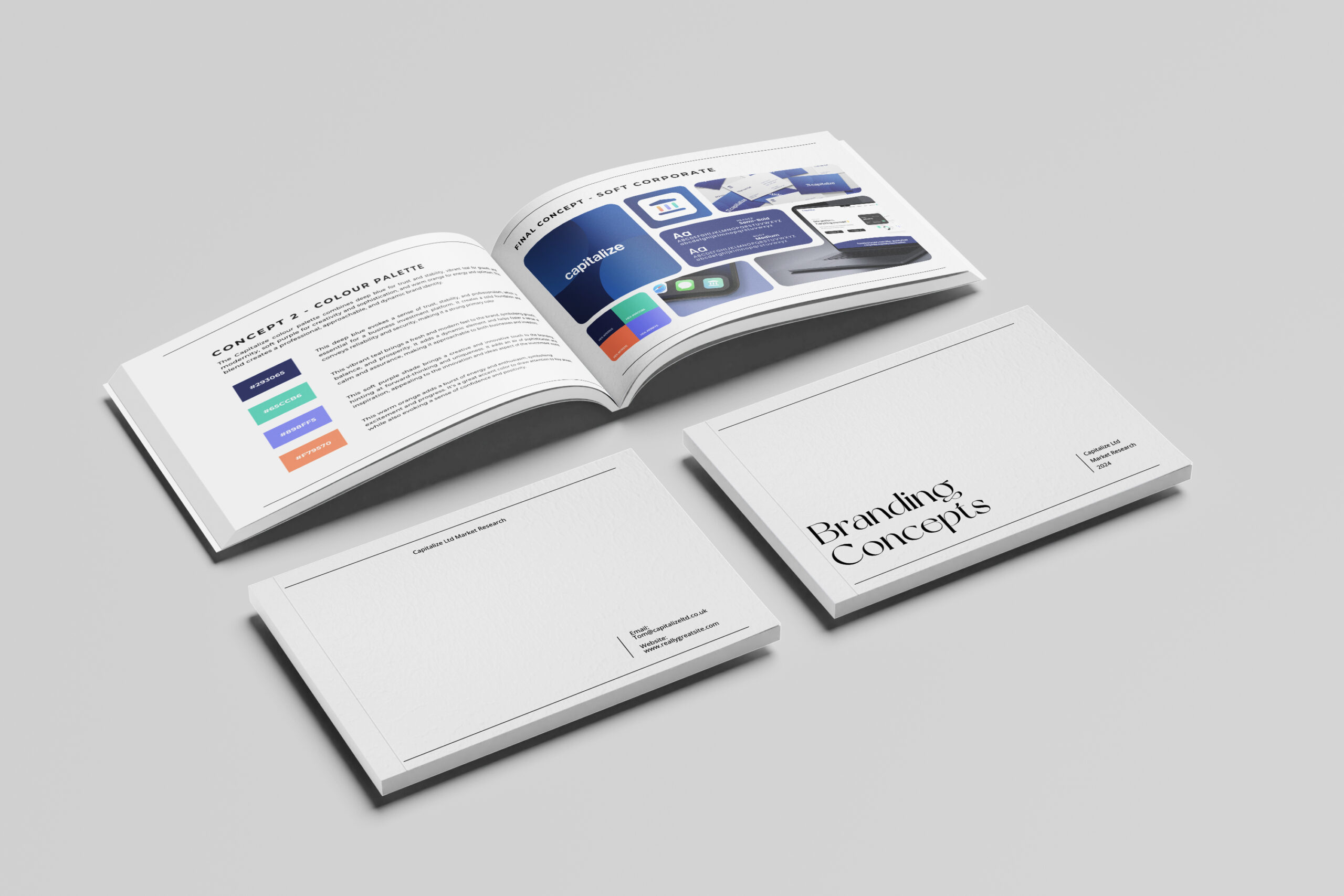 Capitalize branding Showcase