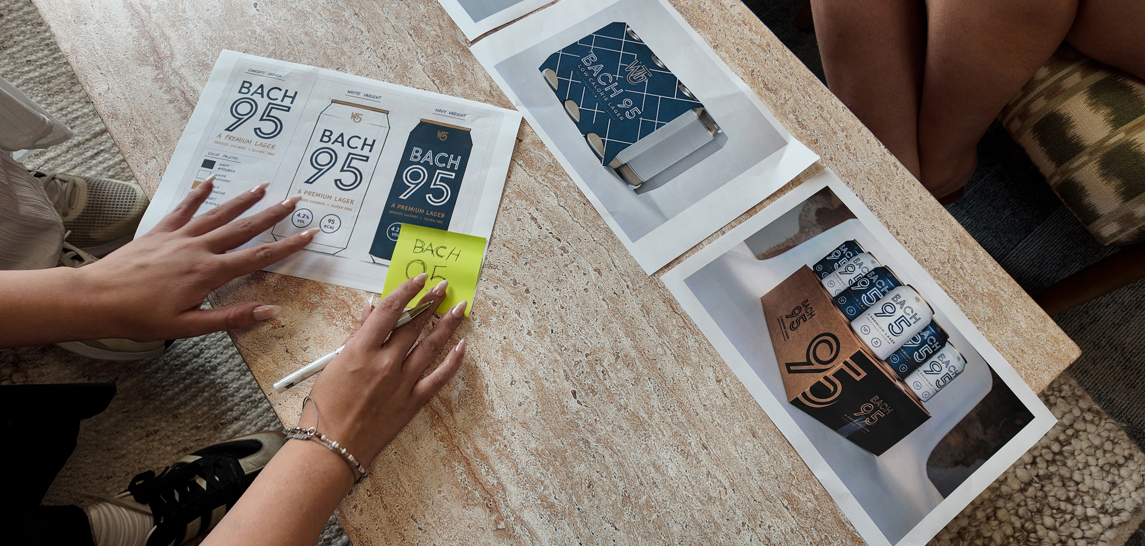 Bach 95 packaging design