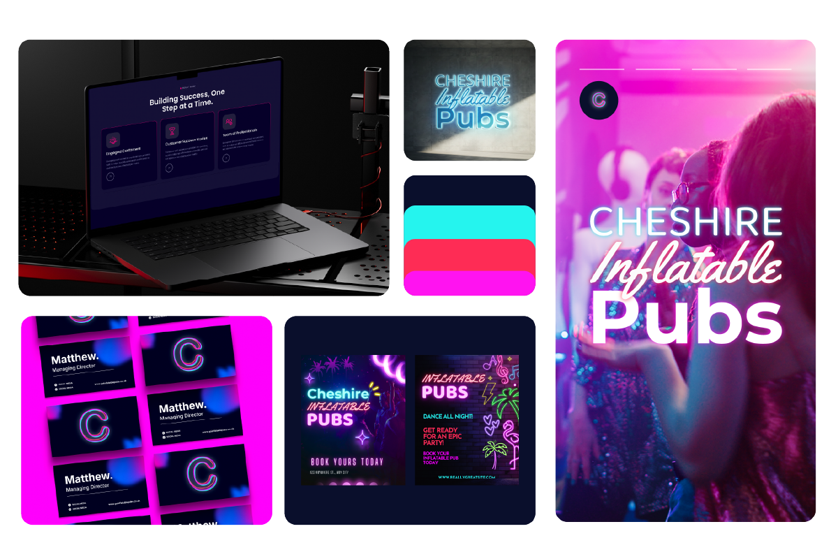 Neon & Nightlife Branding